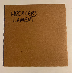 ALBUM: Matt Heckler - Heckler's Lament CDr (CD)