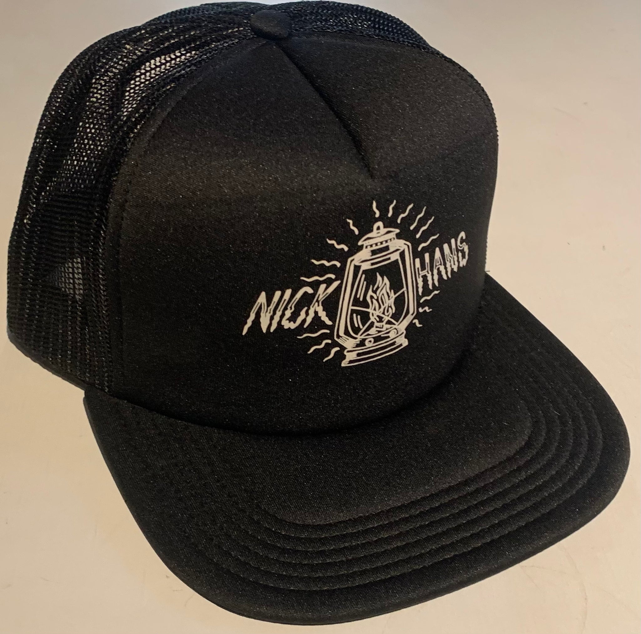 HAT: Nick Hans - Flat Billed Lantern Logo Hat