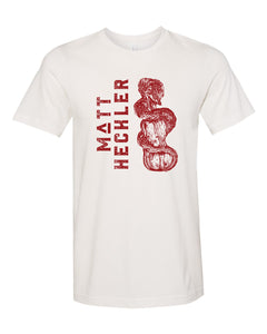 SHIRT: Matt Heckler - Snake Eats Red T-Shirt